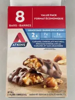 Caramel chocolaty nut roll