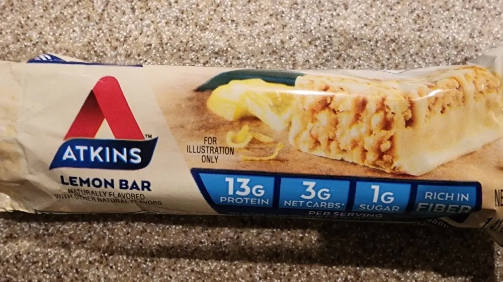Atkins Lemon Bar