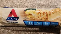 Atkins Lemon Bar
