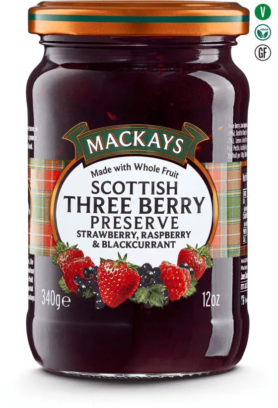Scottish Three Berry Preserve
