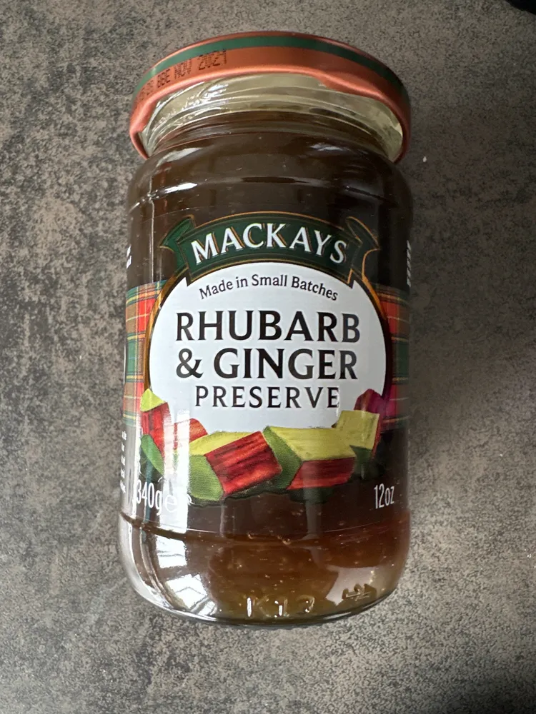 Rhubarb & Ginger Preserve