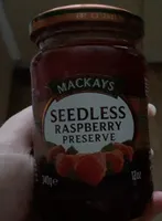 Seedles raspberry preserve