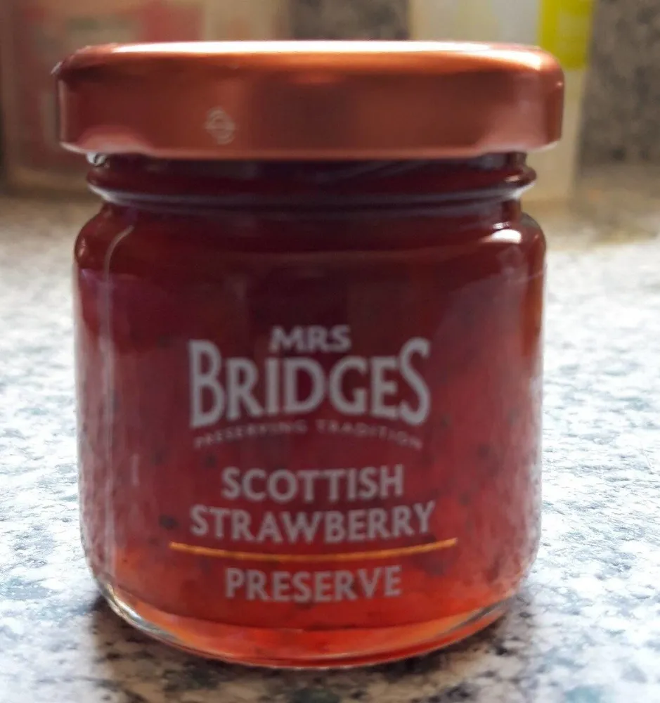 Confiture de fraise écossaise