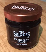 Cranbery sauce with port