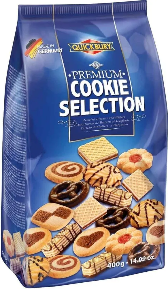 Premium assorted cookie selection