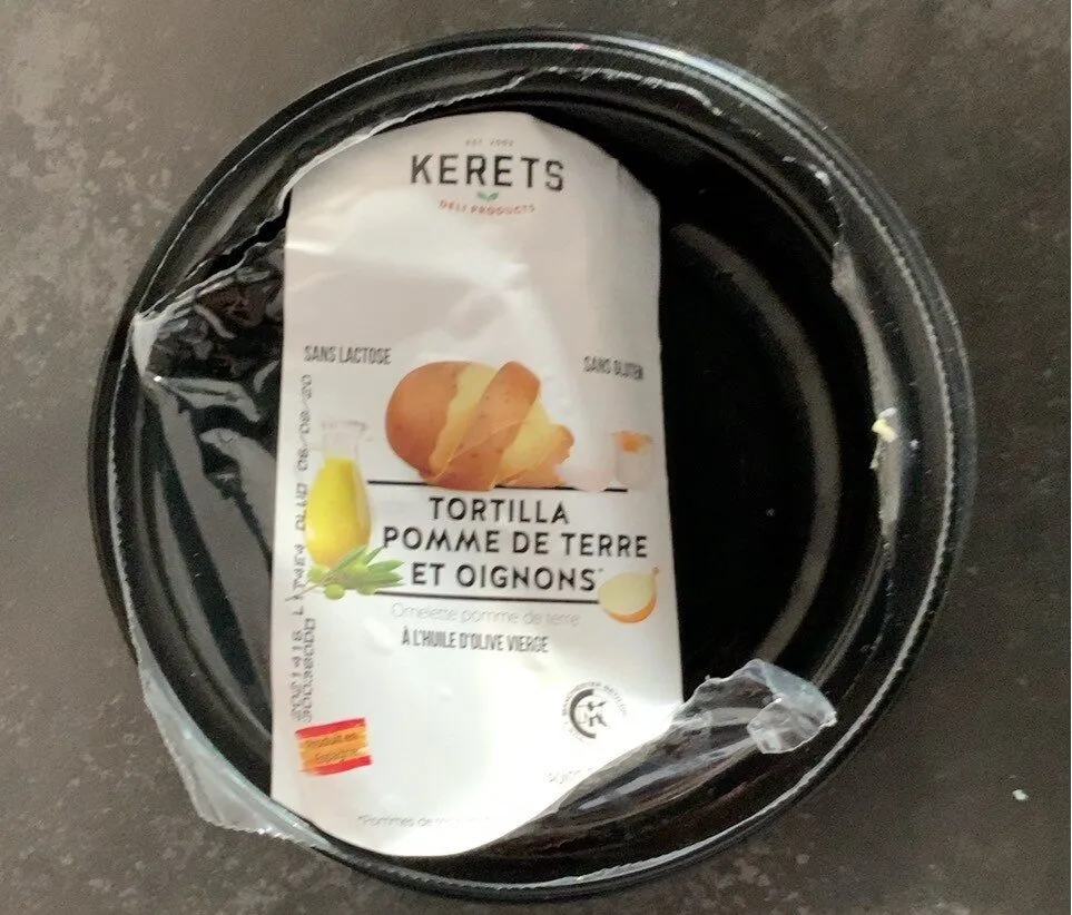 Tortilla pomme de terre et oignons