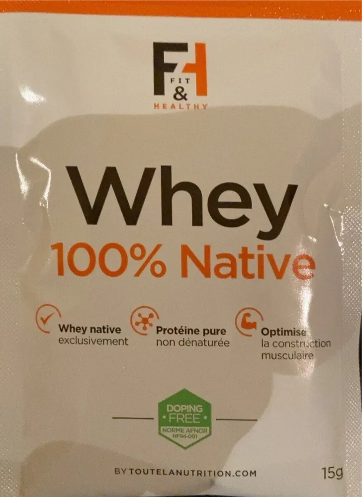 Whey 100% native