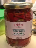 Poivrons coupes