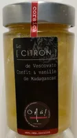 Le citron de Vescovato - Confit et vanille de Madagascar