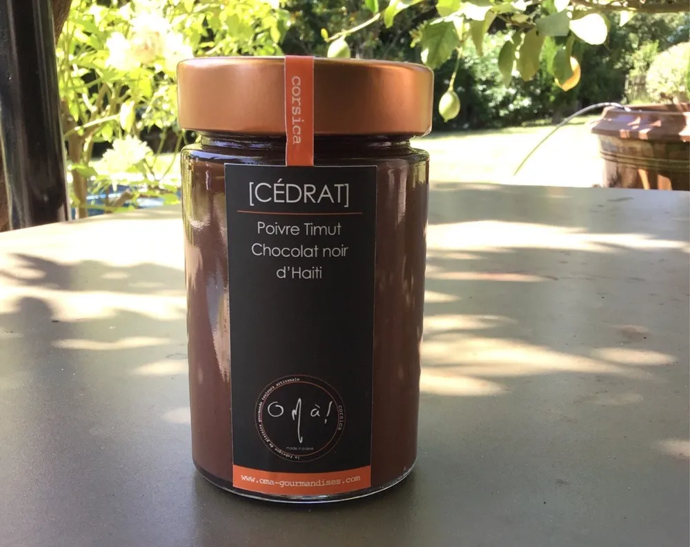 Cédrat Poivre Timut Chocolat noir d'Haiti
