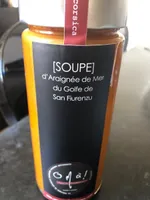 Soupe d'araignee de mer du golfe de saint florent