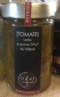 Confiture de Tomate Verte & Poivre Noir du Timut du Népal