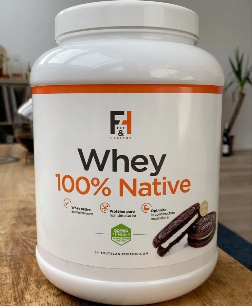 Whey 100% Native - cookies & cream