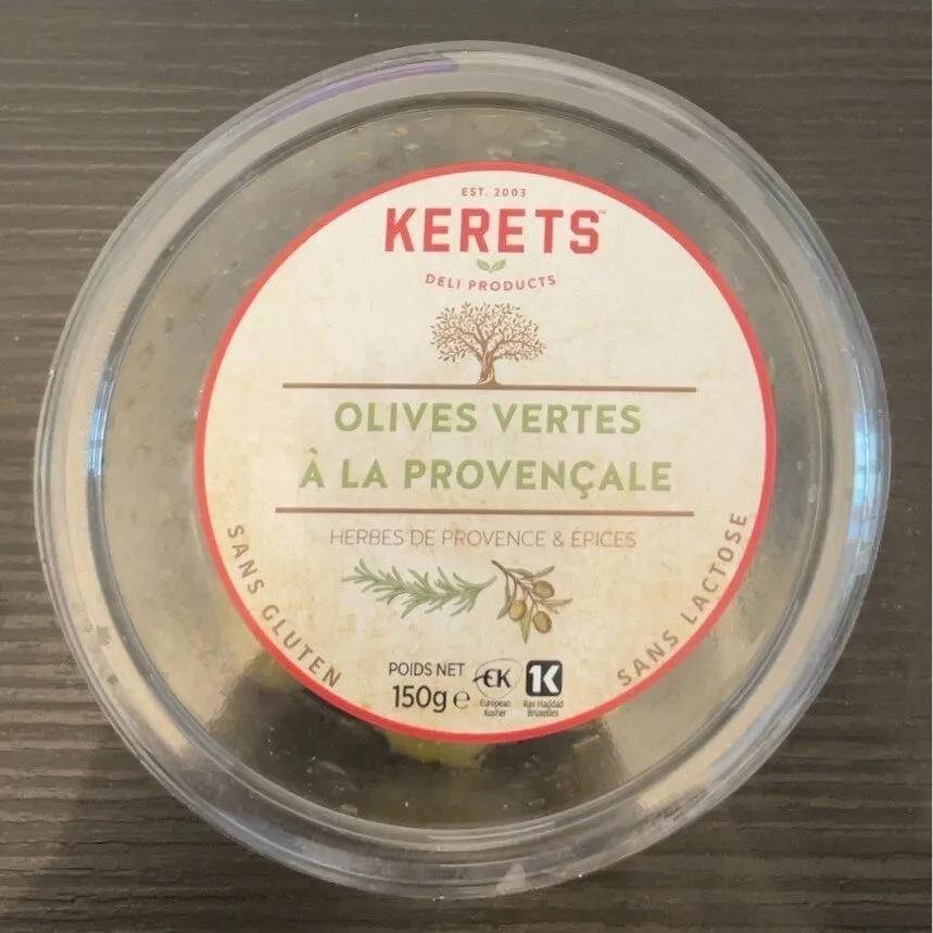 Olives vertes à la provencale