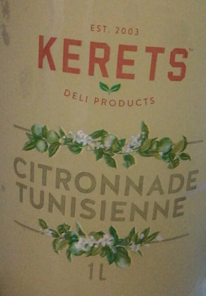 Citronnade tunisienne
