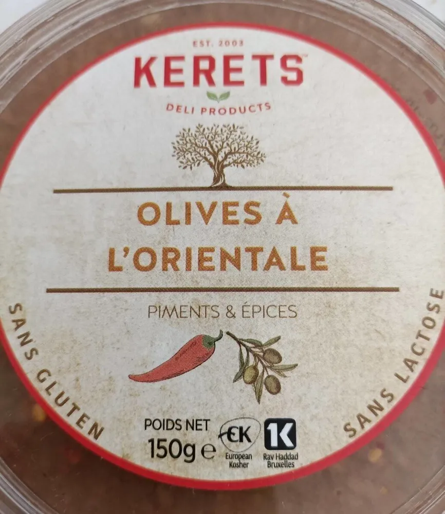 Olives à l'orientale