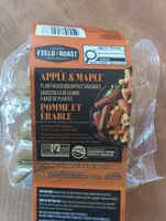 Apple and Maple Plant Based Breakfast Sausages