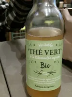 Véritable thé vert à la citronnelle infusée bio