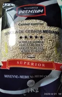 Sémola de cebada mediana