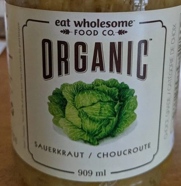 Organic sauerkraut