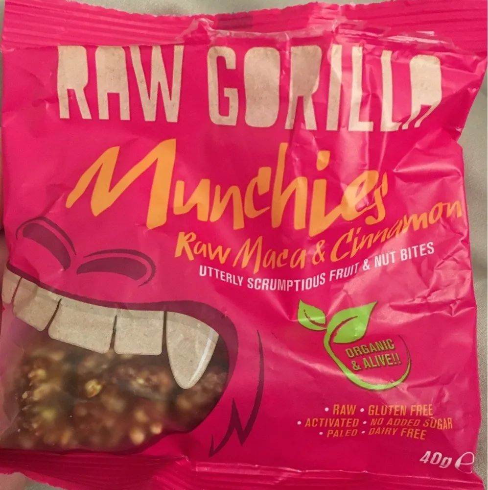 Munchies raw maca & Cinnamon