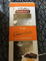 Dark chocolate with orange