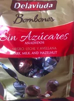 Bombones sin azucares añadidos