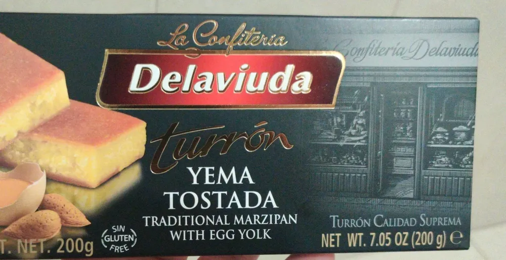 Turron Yema Tostada
