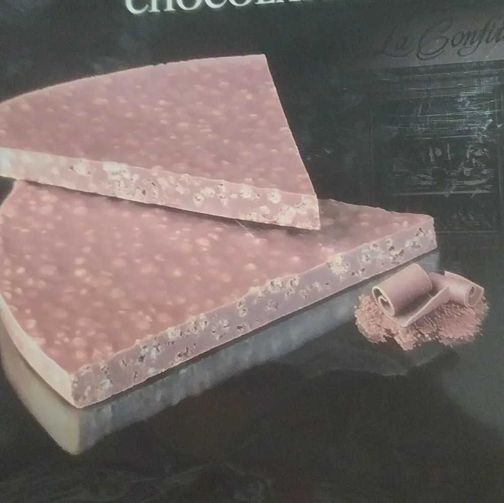 torta de chocolate crujiente