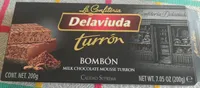 Bombón milk chocolate mousse turrón