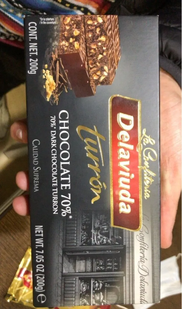 Turrón Negro 70%