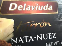 Turrón Nata Nuez Delaviuda