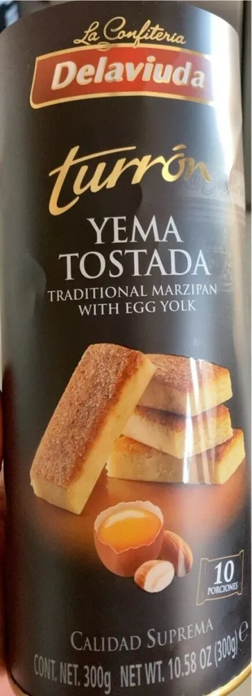 Turron yema tostada