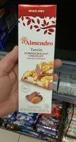 El almendro, turron almond crocanti with chocolate