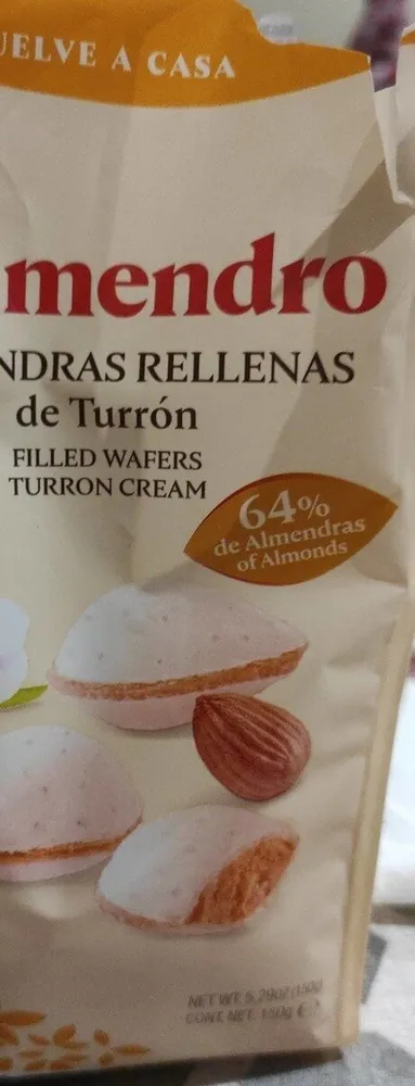 Almendras rellenas