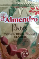 Bites turrón de chocolate clásico