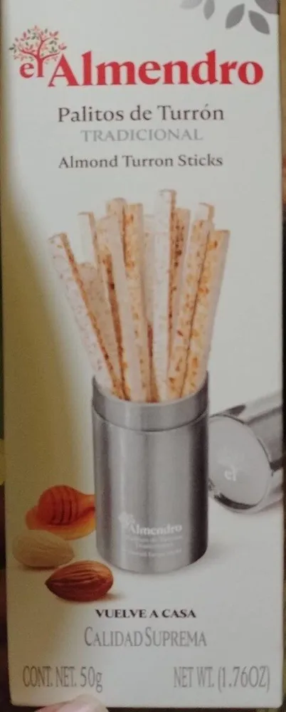 Palitos de turrón