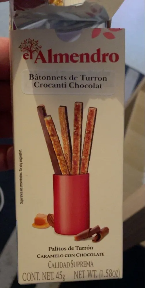 Bâtonnets de Turron