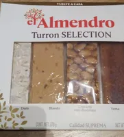 Almendro turron, selection