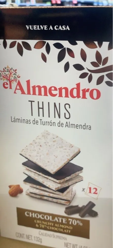 Laminas de turron
