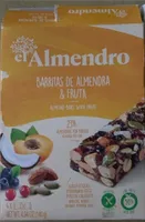 Barritas almendra & fruta