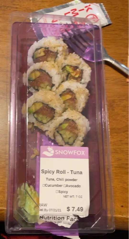 spicy tuna roll