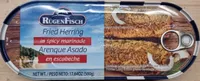 Fried herring in spicy marinade