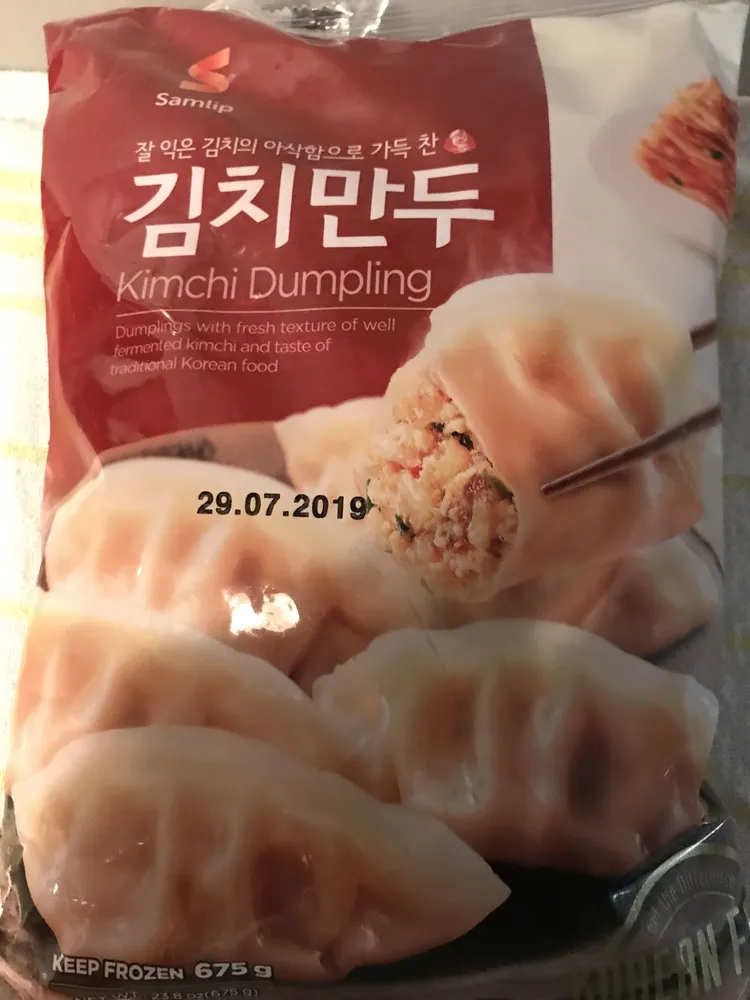Raviolis Kimchi
