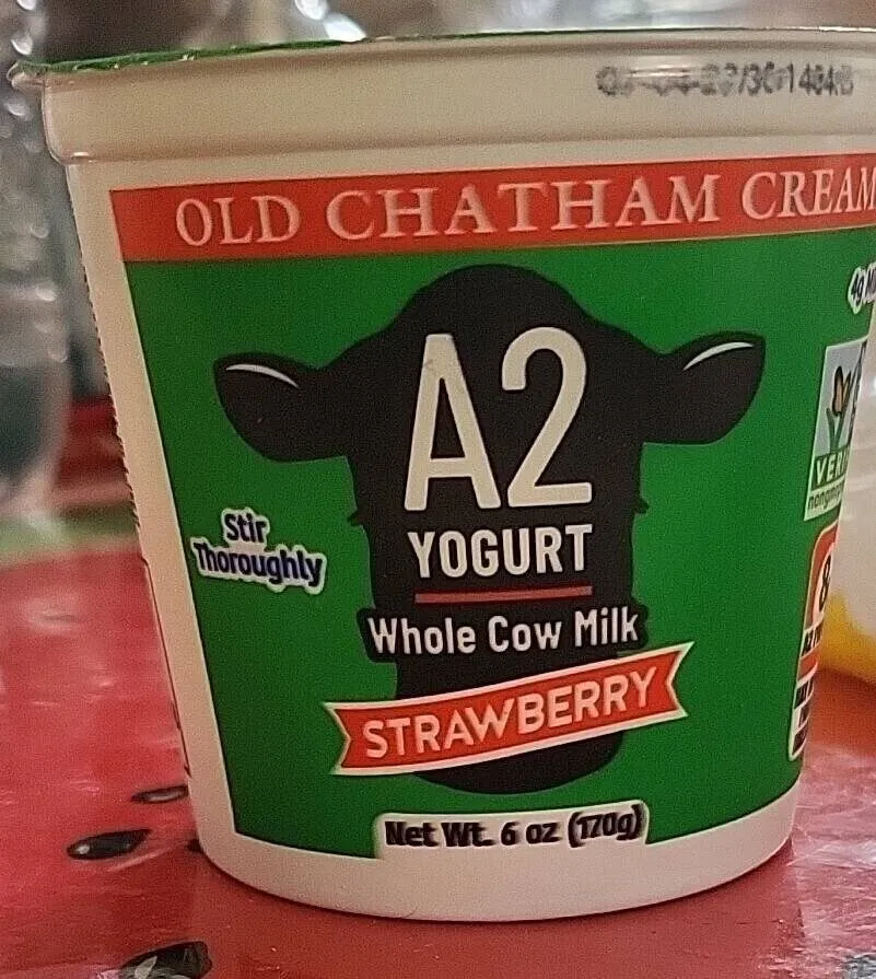 A2 Cow Milk Strawberry Yogurt