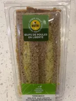 Sandwich Salade aux Œufs au Pain de Blé Entier