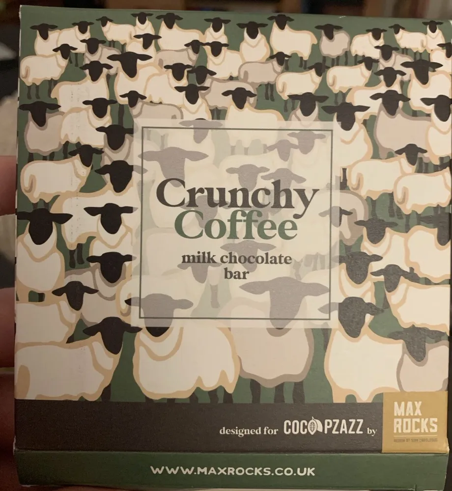 Crunchy Coffe Milk Chocolate Bar