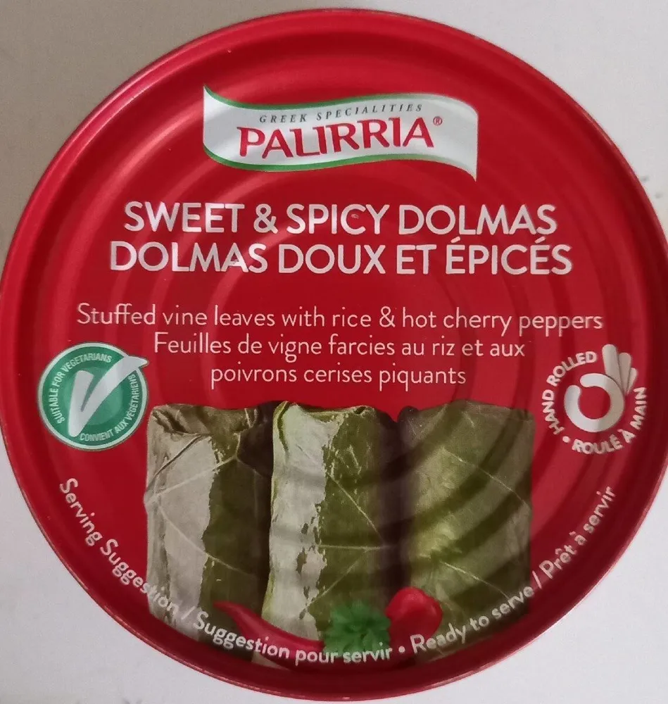 Dolmas doux et épicés