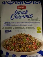 Lentils With Roasted Vegetables & Pomegranate Dressing