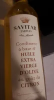 Huile extra vierge d'olive goût citron